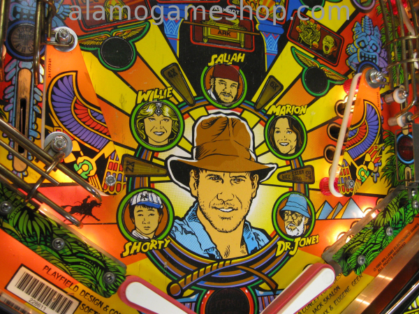 (image for) Indiana Jones pinball by Williams 1993