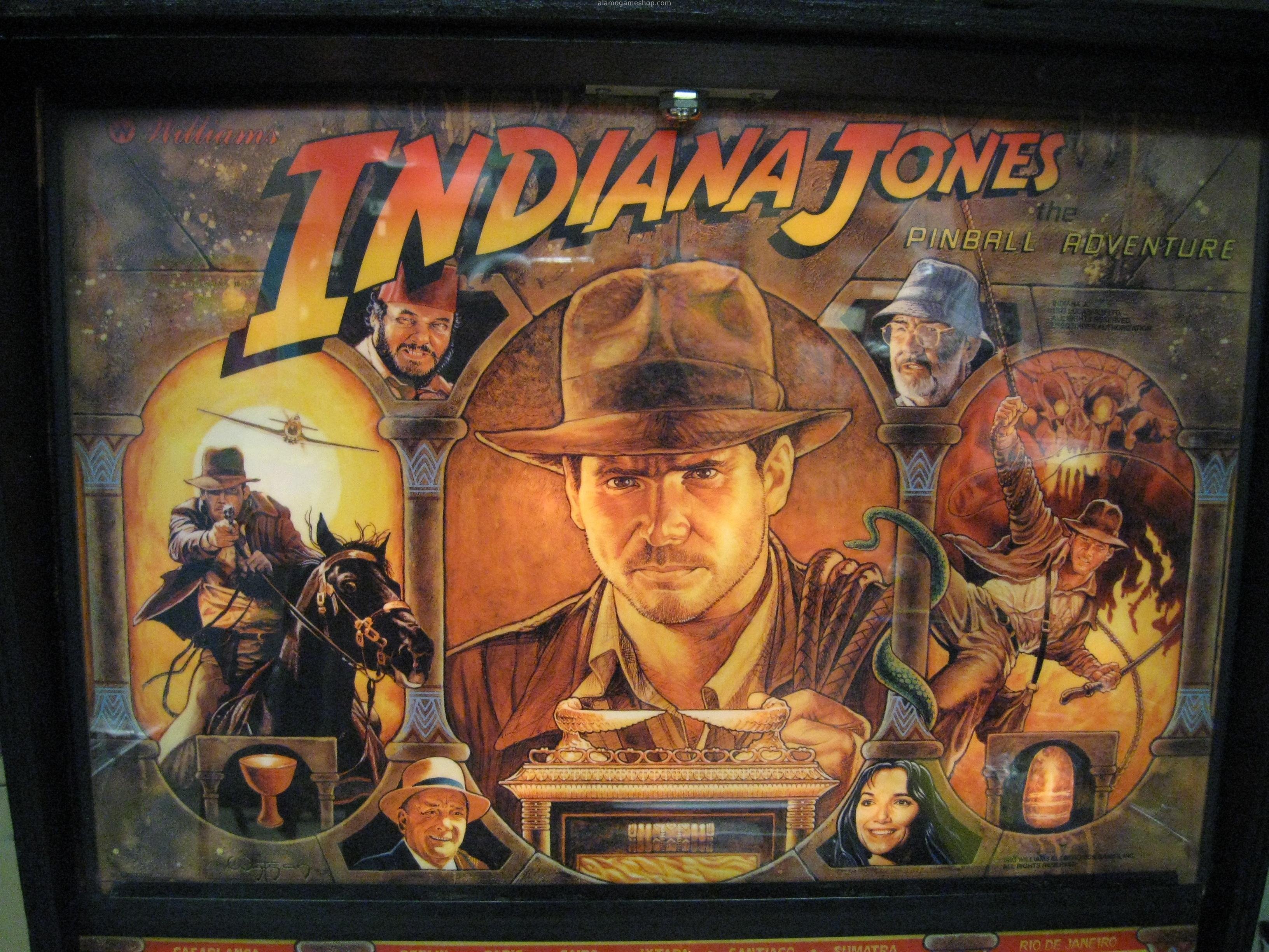 (image for) Indiana Jones pinball by Williams 1993