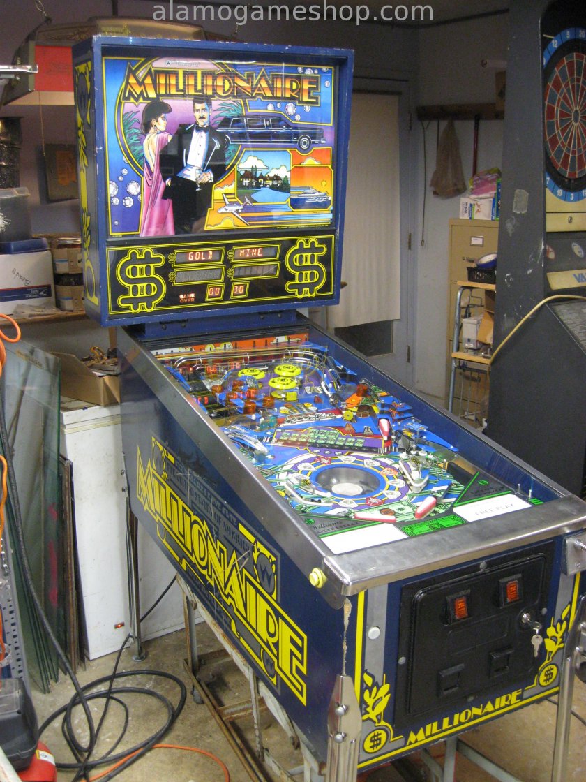Millionaire pinball by Williams 1987 - Click Image to Close