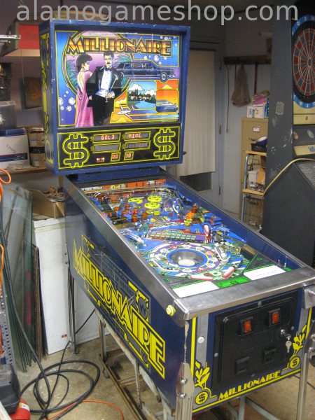 (image for) Millionaire pinball by Williams 1987