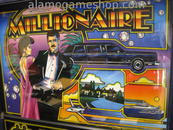 (image for) Millionaire pinball by Williams 1987 - Click Image to Close