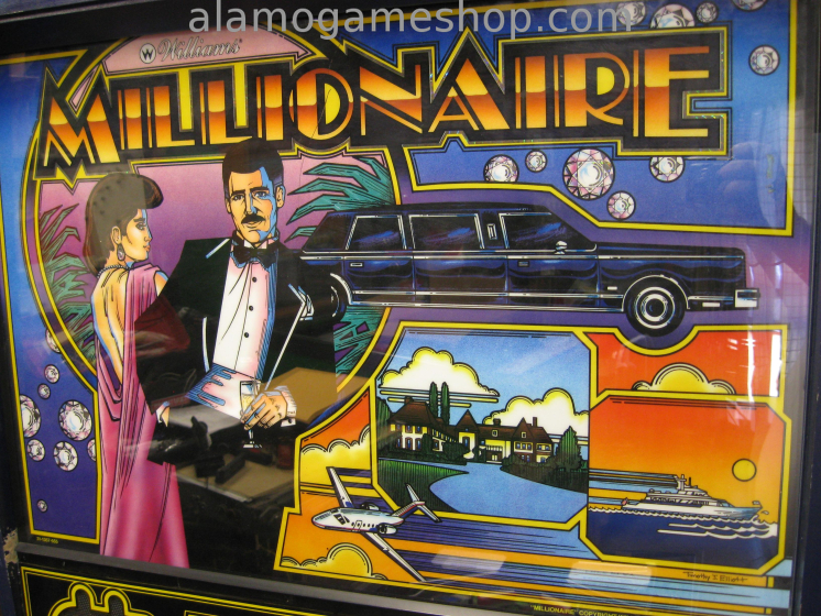 (image for) Millionaire pinball by Williams 1987 - Click Image to Close