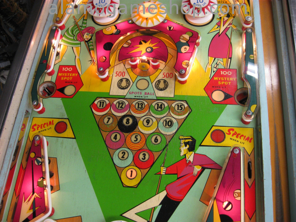 (image for) Miss-O EM pinball by Williams 1969