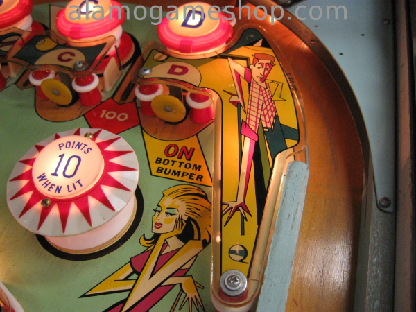 (image for) Miss-O EM pinball by Williams 1969