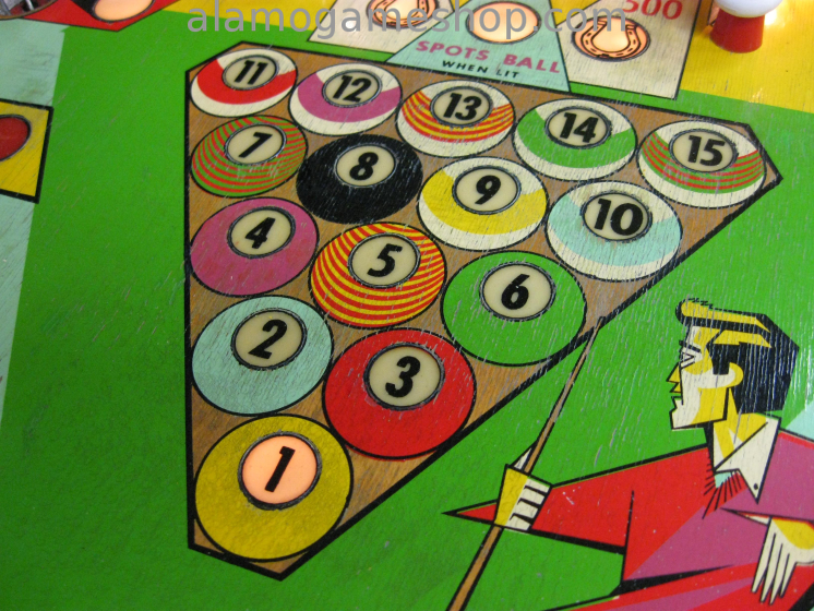(image for) Miss-O EM pinball by Williams 1969