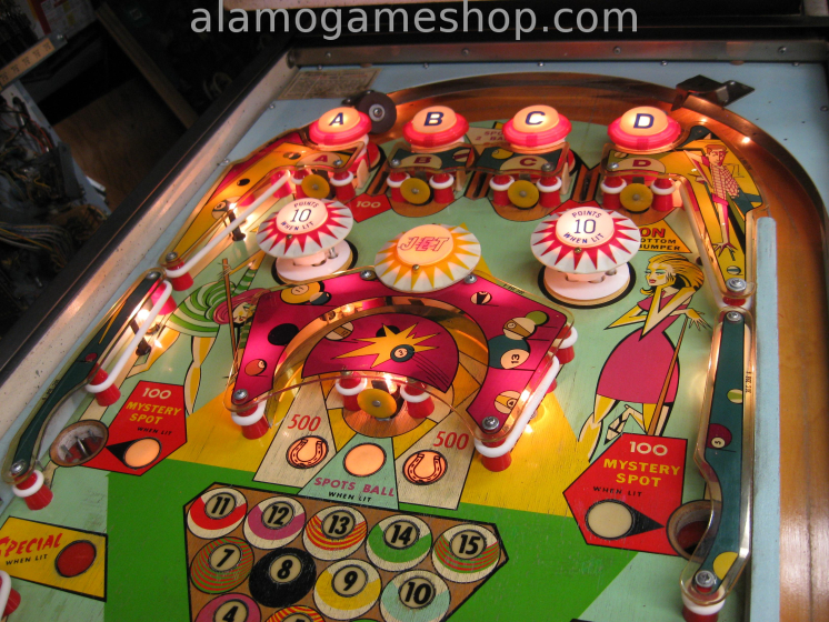 (image for) Miss-O EM pinball by Williams 1969