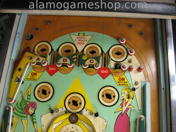 (image for) Miss-O EM pinball by Williams 1969