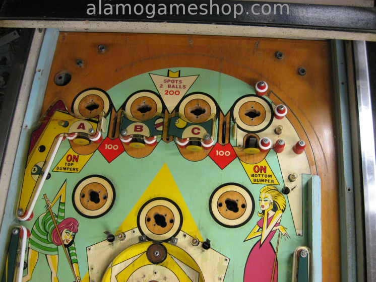 (image for) Miss-O EM pinball by Williams 1969