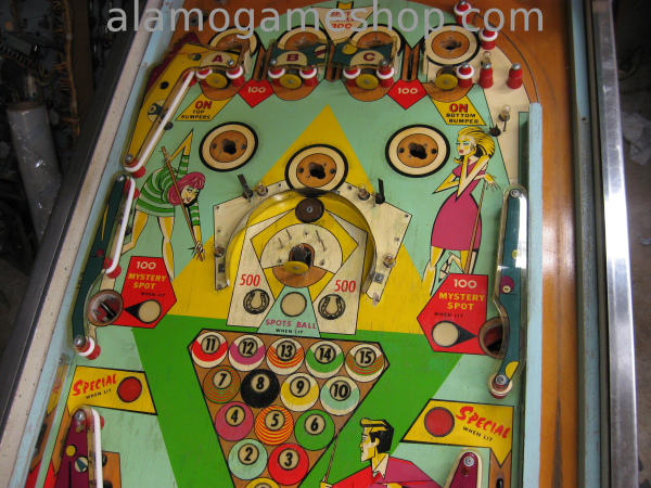 (image for) Miss-O EM pinball by Williams 1969