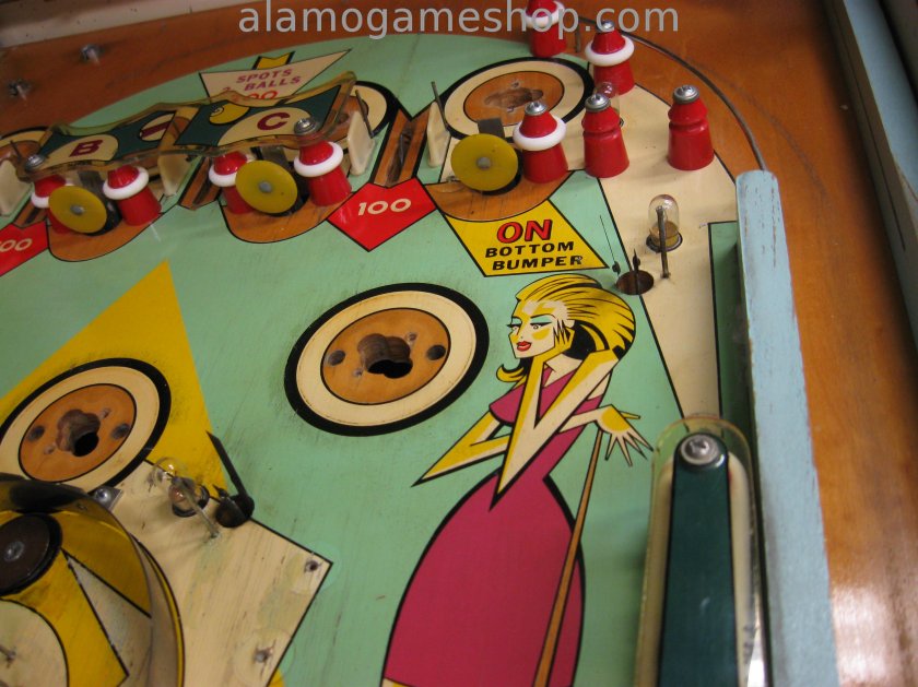 Miss-O EM pinball by Williams 1969 - Click Image to Close