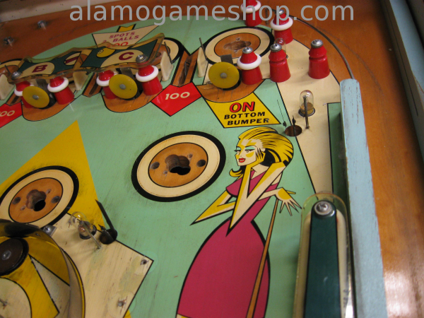 (image for) Miss-O EM pinball by Williams 1969