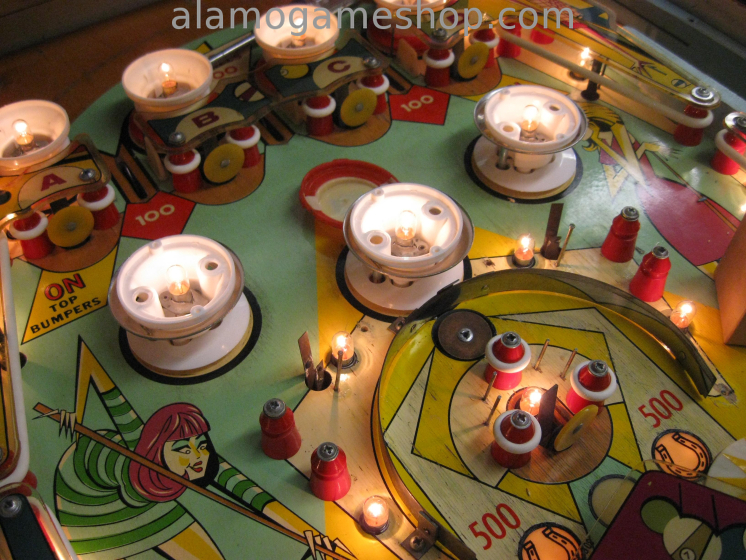 (image for) Miss-O EM pinball by Williams 1969
