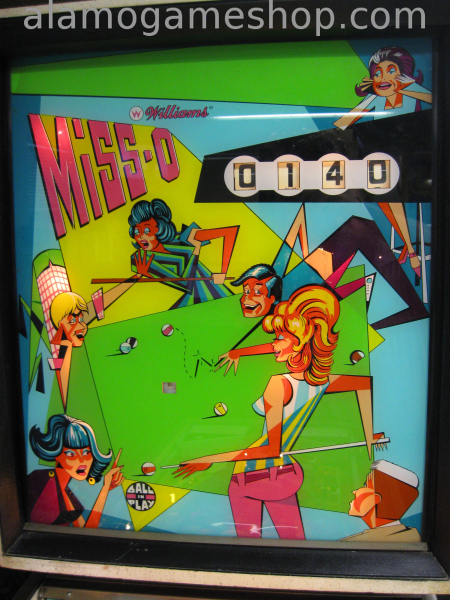 (image for) Miss-O EM pinball by Williams 1969 - Click Image to Close