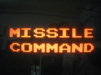 (image for) Missile Command video game by Atari 198