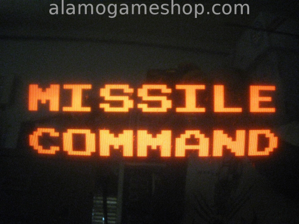 (image for) Missile Command video game by Atari 198