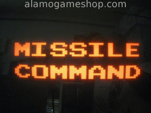 (image for) Missile Command video game by Atari 198