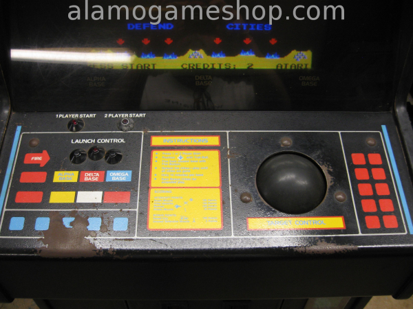 (image for) Missile Command video game by Atari 198