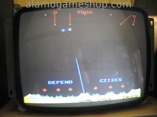 (image for) Missile Command video game by Atari 198