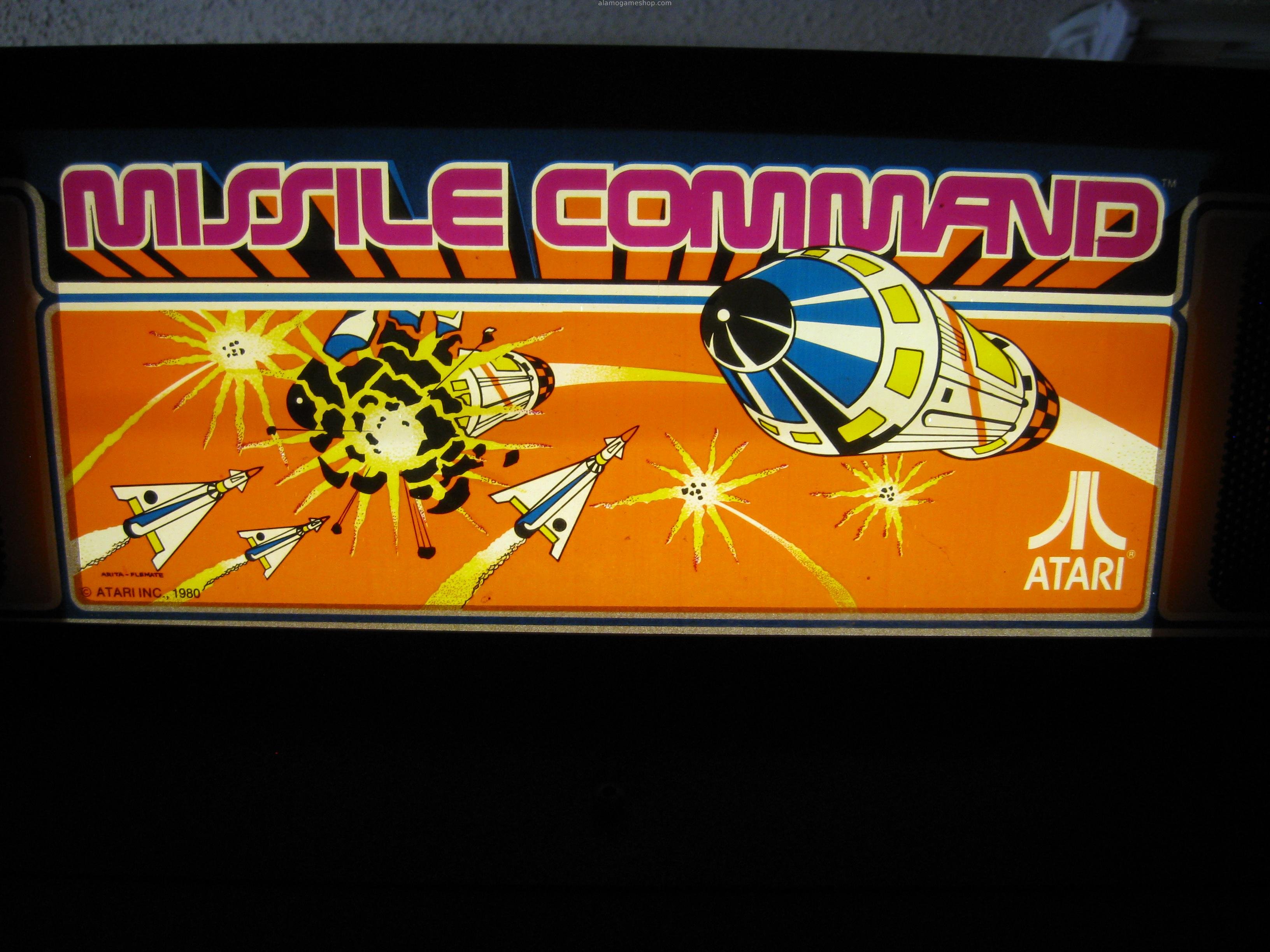 (image for) Missile Command video game by Atari 198