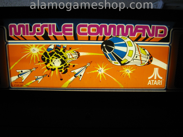 (image for) Missile Command video game by Atari 198 - Click Image to Close