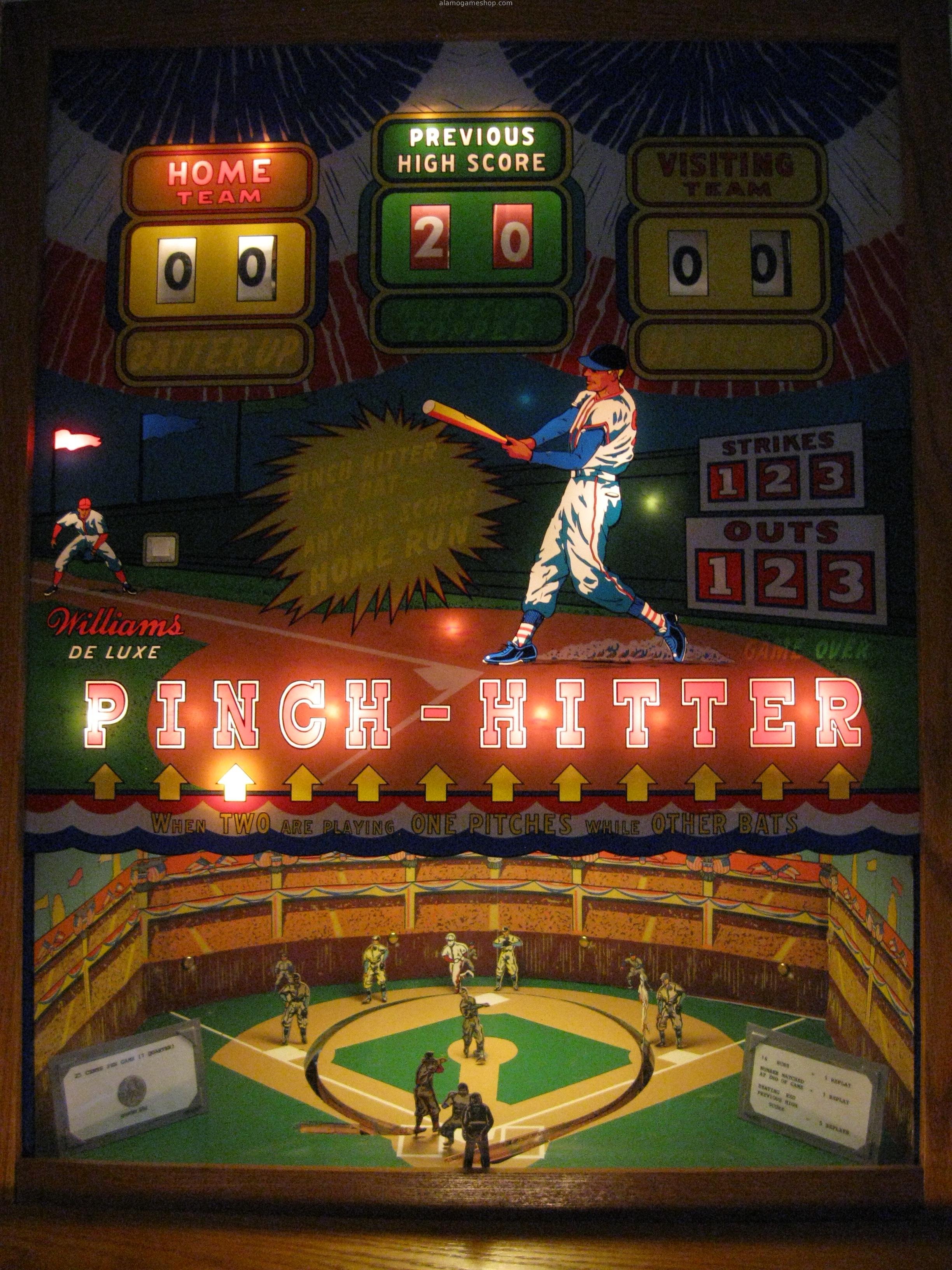 (image for) Pinch-Hitter Baseball by Williams 1959