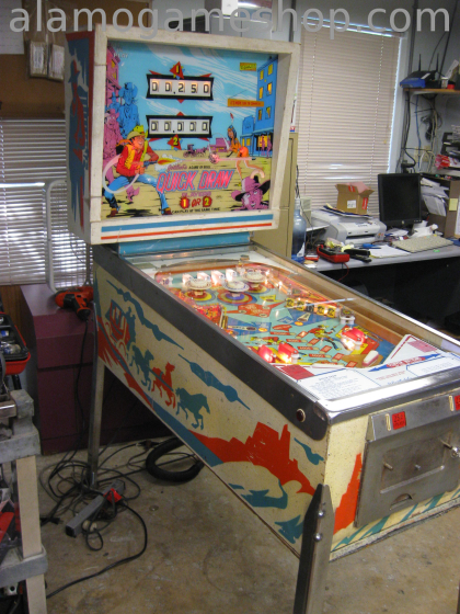 (image for) Quick Draw pinball by Gottlieb 1975