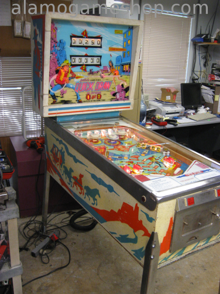 (image for) Quick Draw pinball by Gottlieb 1975