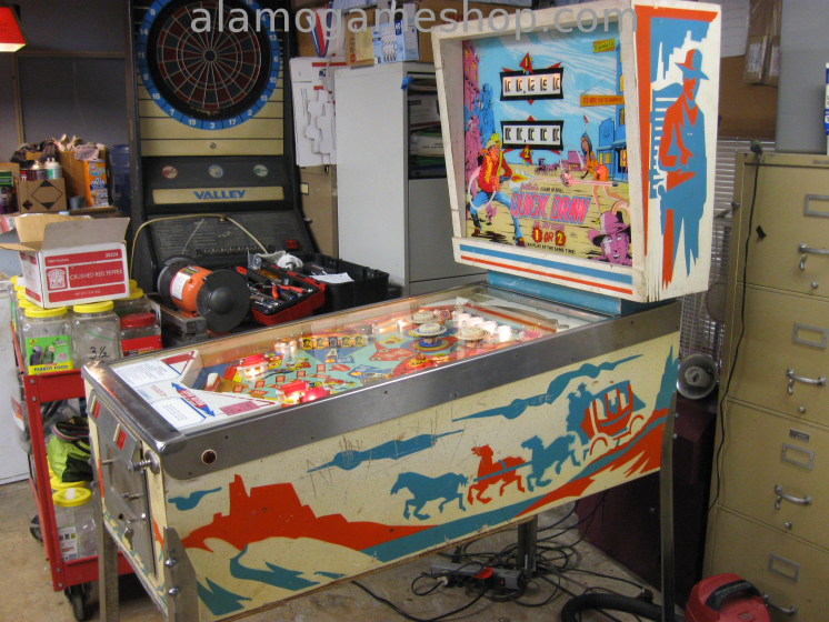 (image for) Quick Draw pinball by Gottlieb 1975