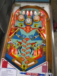 (image for) Quick Draw pinball by Gottlieb 1975