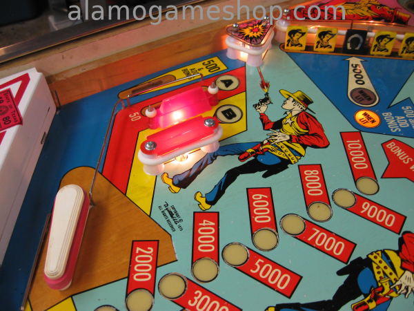 (image for) Quick Draw pinball by Gottlieb 1975