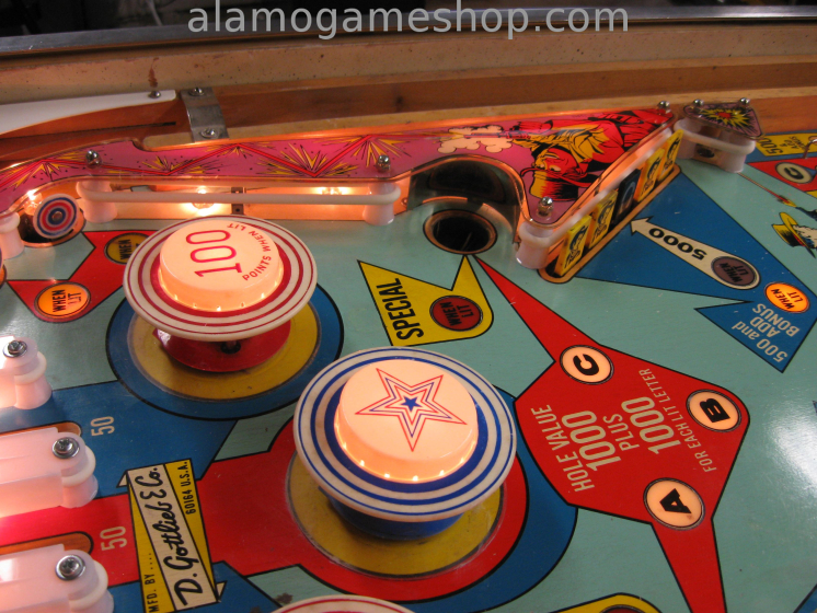 (image for) Quick Draw pinball by Gottlieb 1975