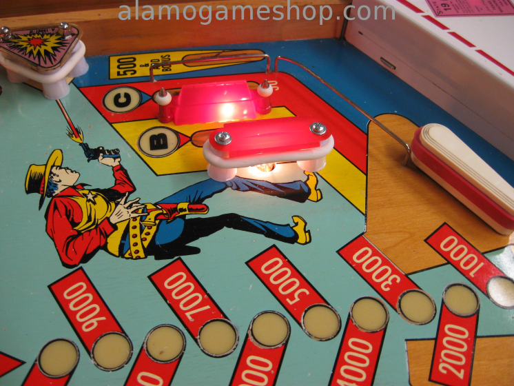 (image for) Quick Draw pinball by Gottlieb 1975