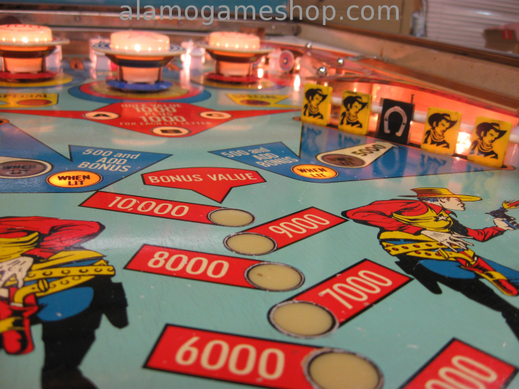 (image for) Quick Draw pinball by Gottlieb 1975