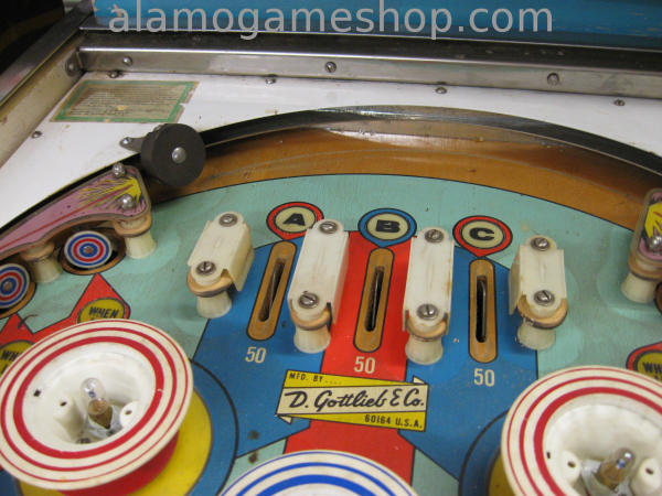 (image for) Quick Draw pinball by Gottlieb 1975