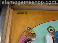 (image for) Quick Draw pinball by Gottlieb 1975