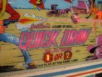 (image for) Quick Draw pinball by Gottlieb 1975