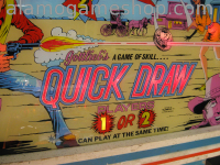 (image for) Quick Draw pinball by Gottlieb 1975
