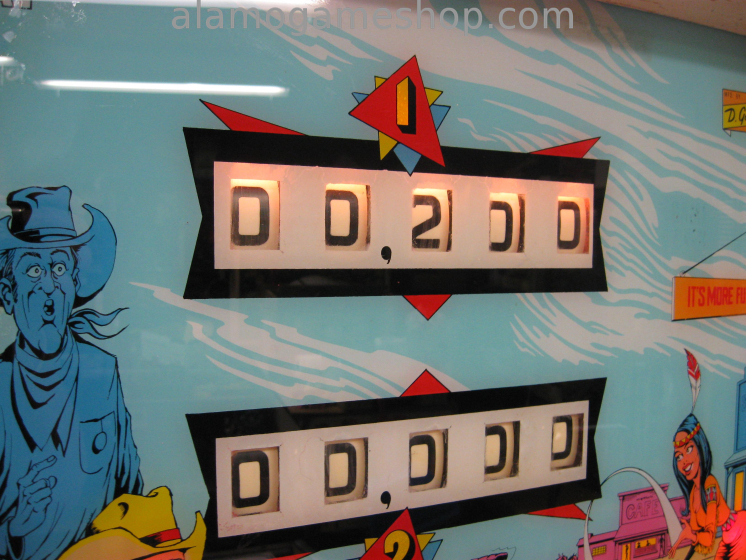 (image for) Quick Draw pinball by Gottlieb 1975