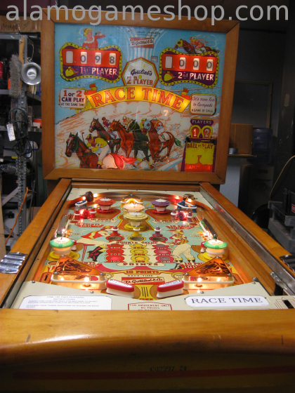 (image for) Race Time pinball by Gottlieb 1959