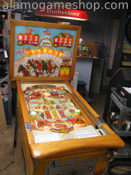 (image for) Race Time pinball by Gottlieb 1959