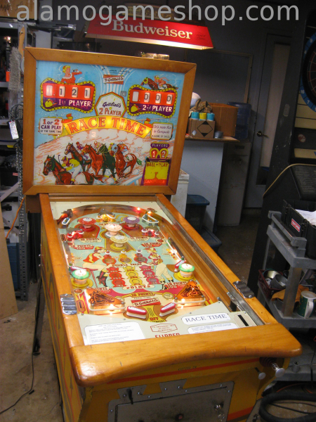 (image for) Race Time pinball by Gottlieb 1959