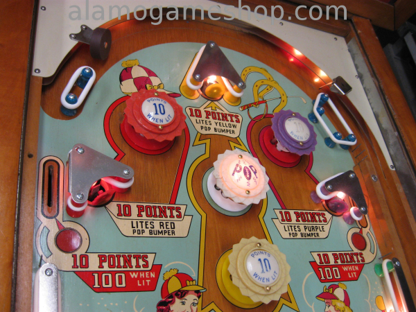 (image for) Race Time pinball by Gottlieb 1959