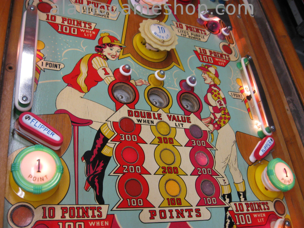 (image for) Race Time pinball by Gottlieb 1959