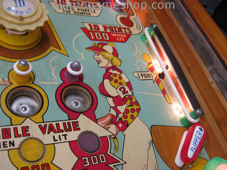 (image for) Race Time pinball by Gottlieb 1959
