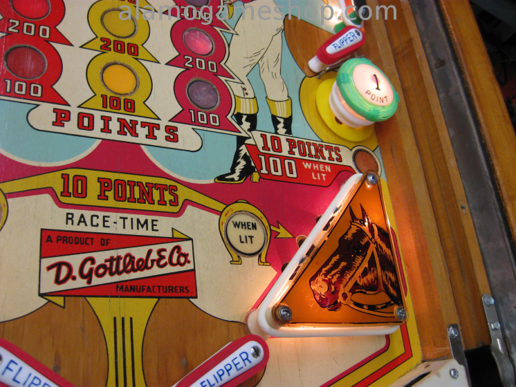 (image for) Race Time pinball by Gottlieb 1959