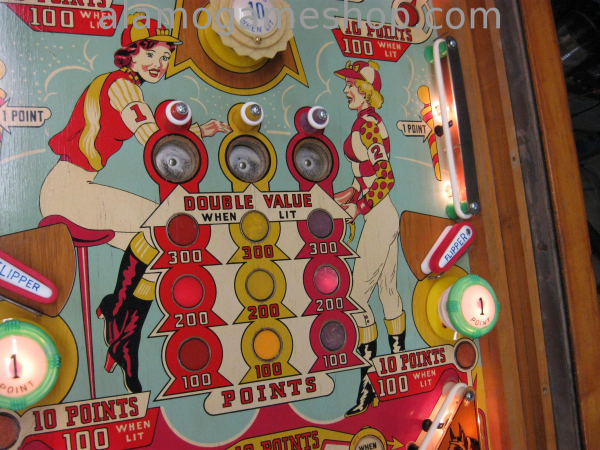 (image for) Race Time pinball by Gottlieb 1959