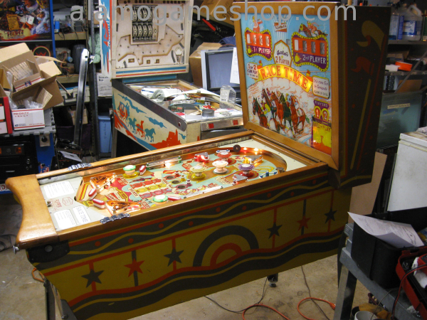 (image for) Race Time pinball by Gottlieb 1959