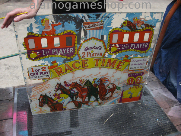 (image for) Race Time pinball by Gottlieb 1959