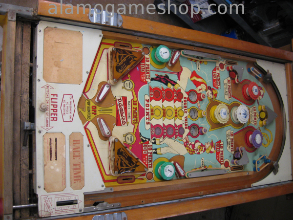 (image for) Race Time pinball by Gottlieb 1959