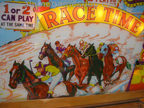 (image for) Race Time pinball by Gottlieb 1959 - Click Image to Close